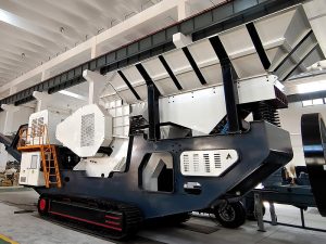 履帶式移動(dòng)破碎站及履帶移動(dòng)破廠家介紹